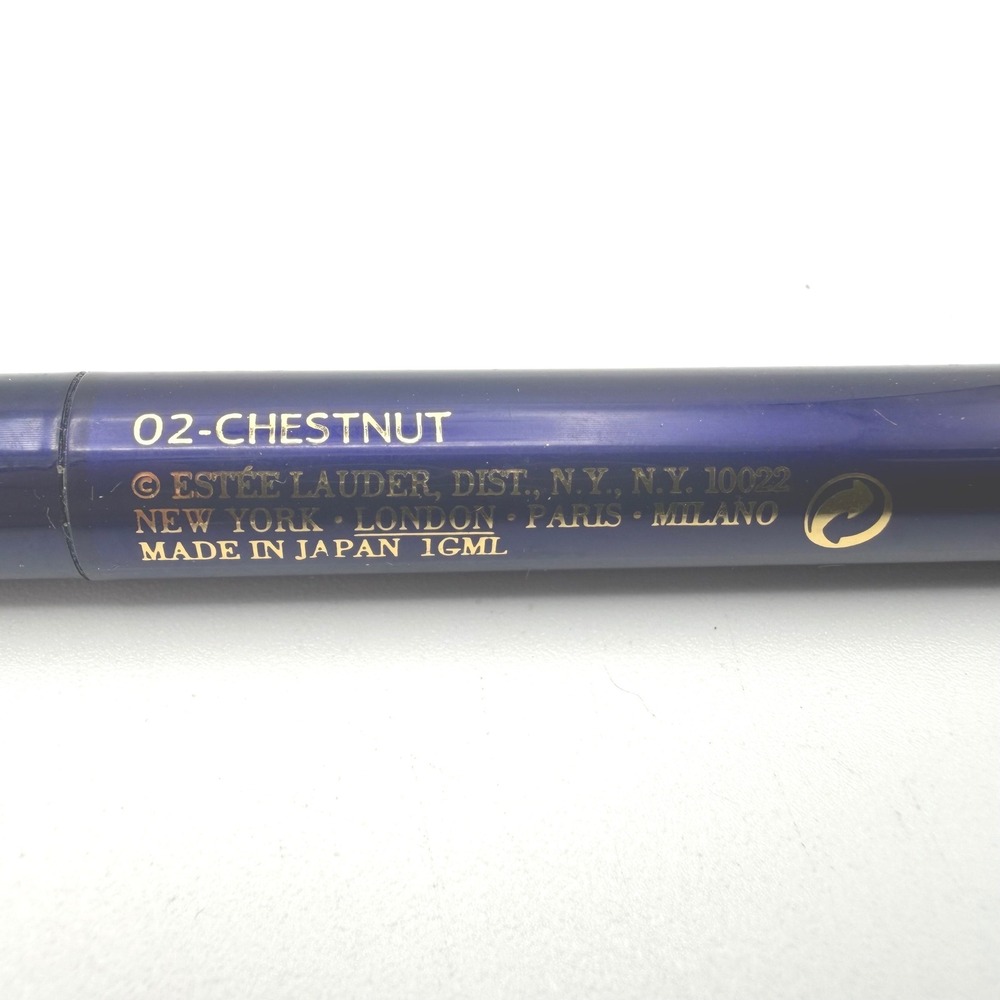 Estee Lauder Automatic Lip Pencil Duo Women 02 Chestnut Dual Ended Rare - Picture 2 of 7